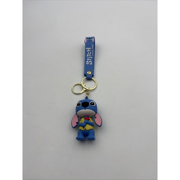 Other - Blue Stitch Key Chain